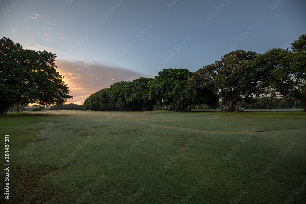 Coral Gables Country Club at sunrise