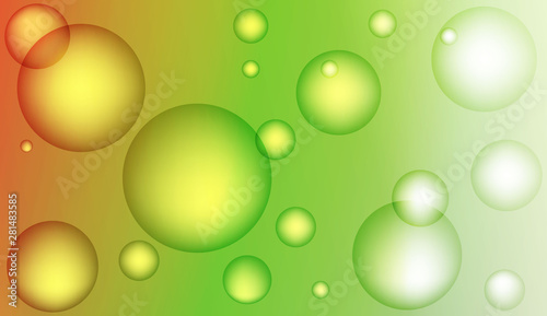 Pastel Multicolored geometric drop abstract background. Design for cover page, poster, banner of websites. Vector illustration.