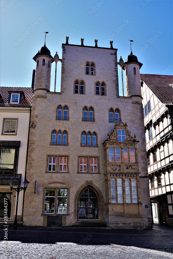 Beautiful house on the market square in Hildesheim