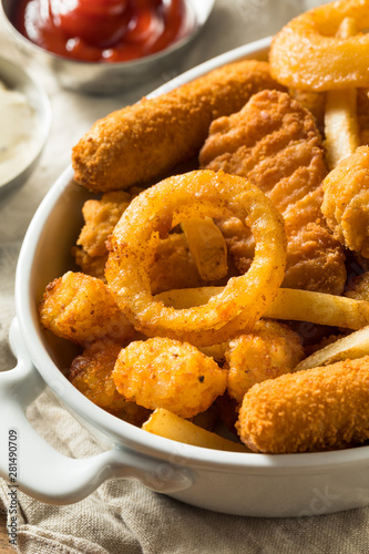 Homemade Deep Fried Munch Basket