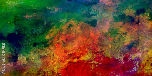 Abstract Painting Background © rolffimages