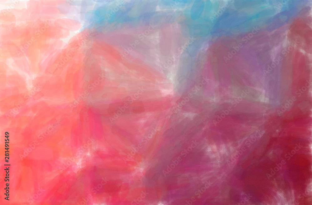 Abstract illustration of red Watercolor background Abstract illustration of red Watercolor background