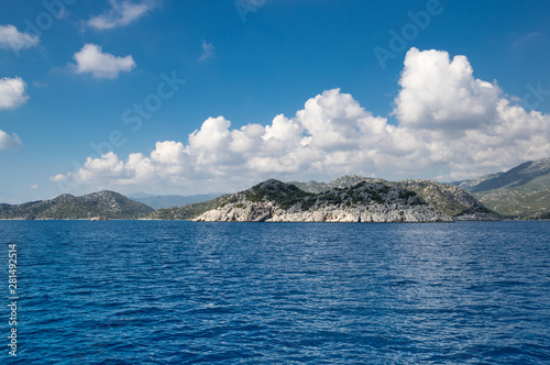 The coast of Mediterranean sea © gumbao