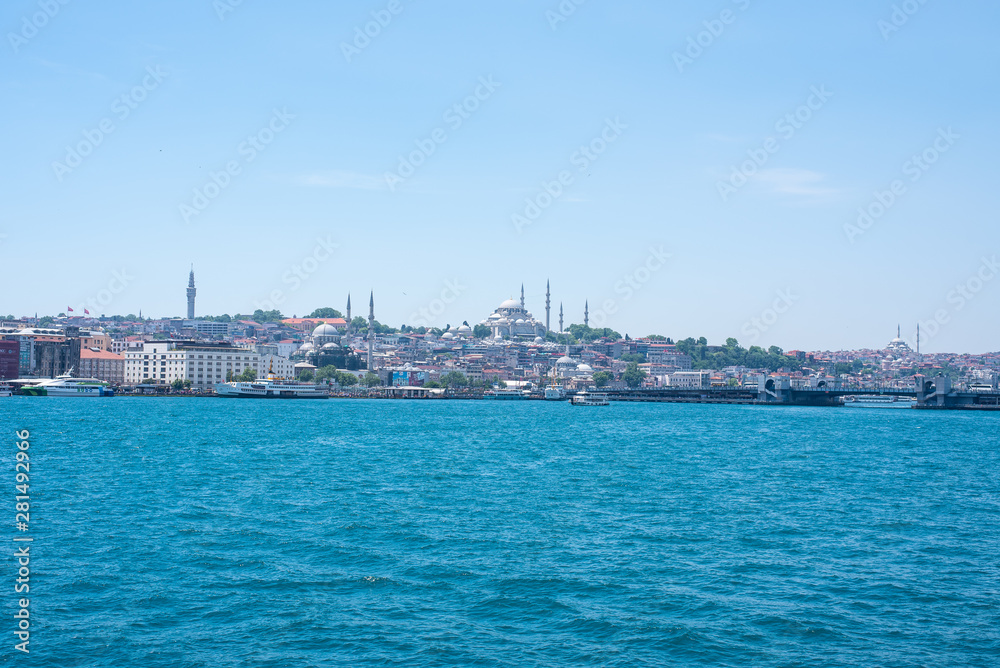 skyline of istanbul