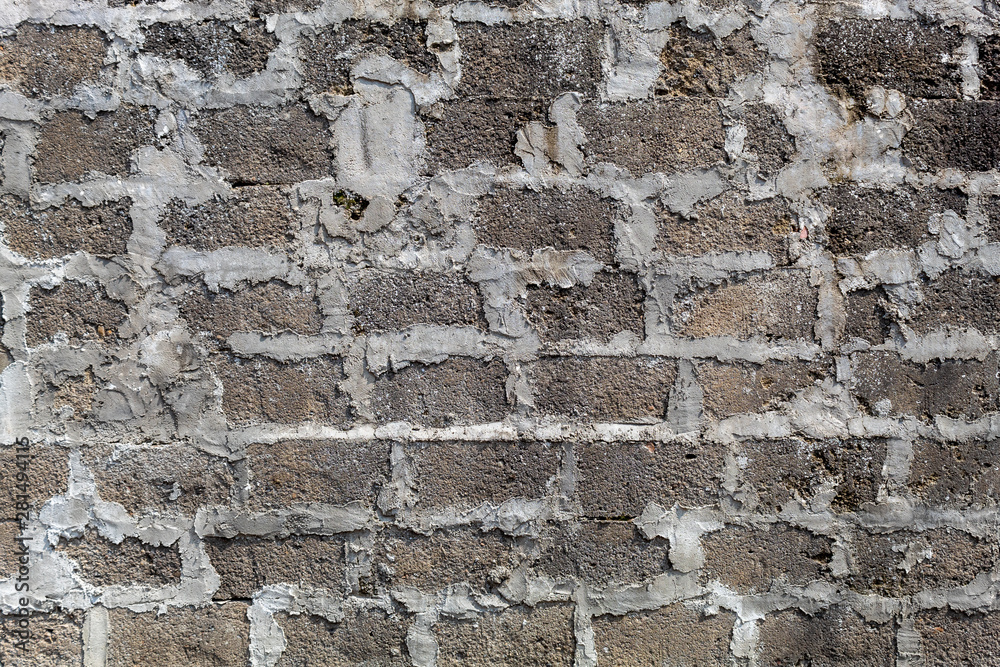 Weathered Grey Concrete Blocks Wall Texture Weathered Grey Concrete Blocks Wall Texture
