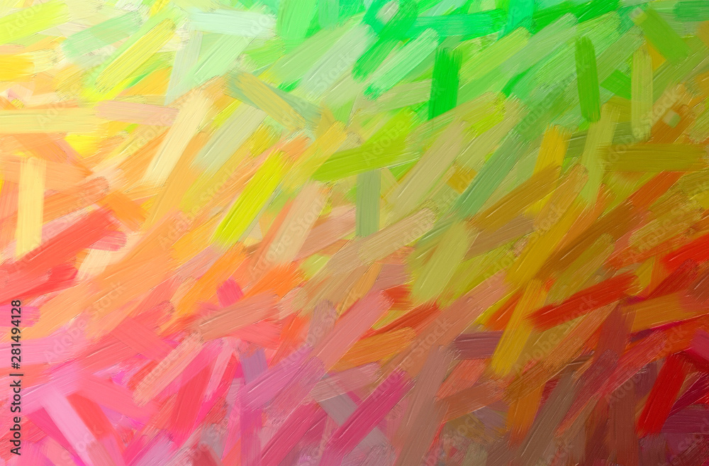 Illustration of green and red oil paint with big brush horizontal background. Illustration of green and red oil paint with big brush horizontal background.
