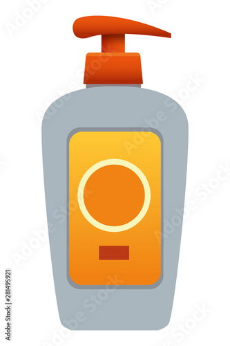 Sun bronzer bottle cosmetic product