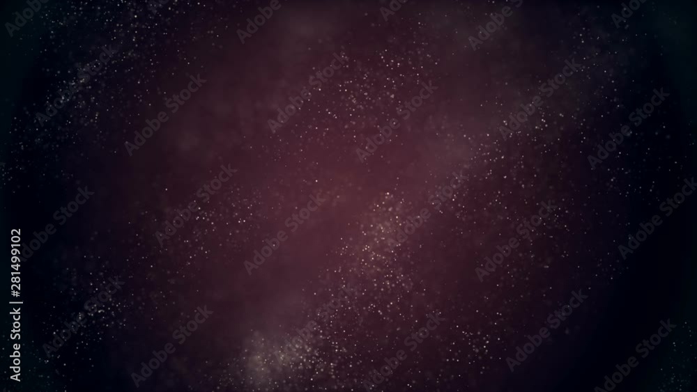 Flickering Particles, random motion of particles.On beatiful relaxing Background. Glittering Particles With Bokeh in volumetric light Flickering Particles, random motion of particles.On beatiful relaxing Background. Glittering Particles With Bokeh in volumetric light