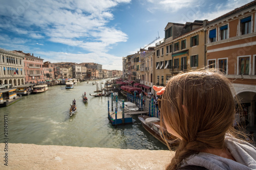 Rialto Bridge Panorama in Venice, Italy © vivien