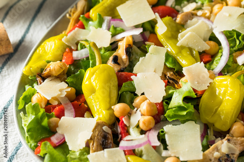 Homemade Mediterranean Pizzeria Salad photo