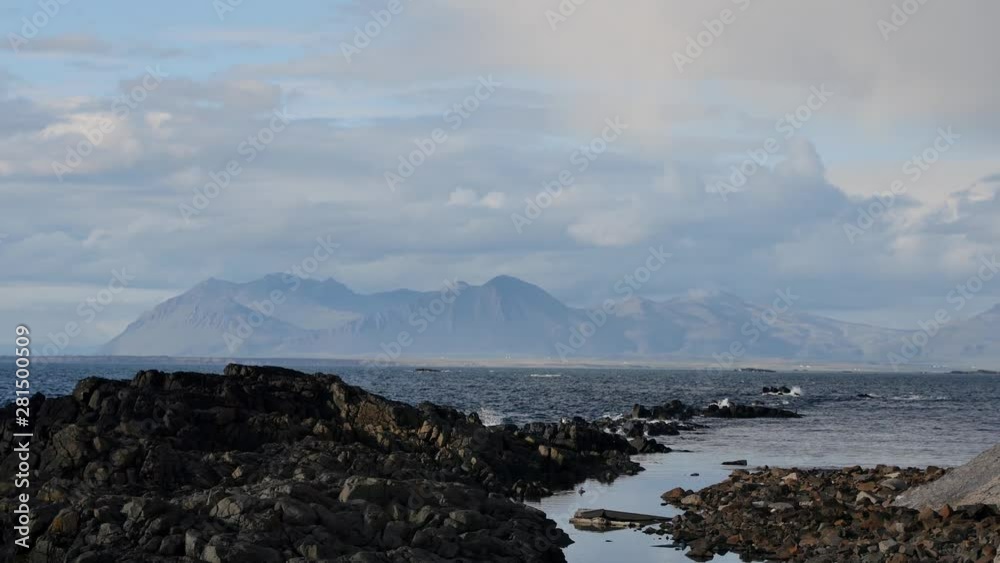 Ytri Tunga - Beach of seals, Iceland.