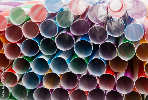 cocktail tubes isolated