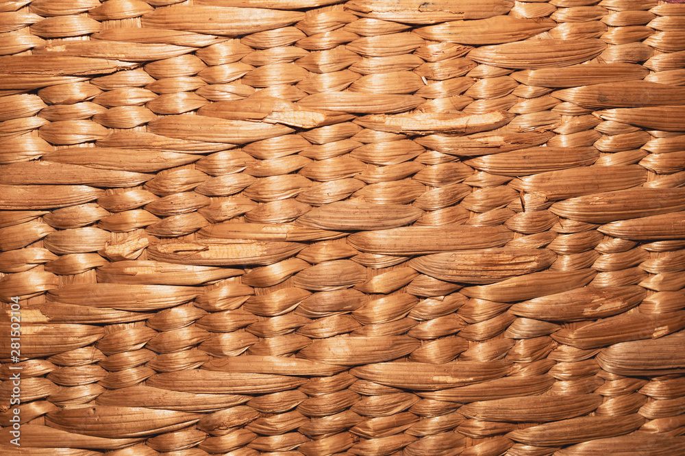 Woven texture. seamless texture of basket surface. wicker straw basket ...