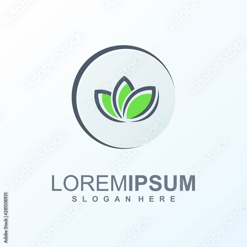 leaf logo design