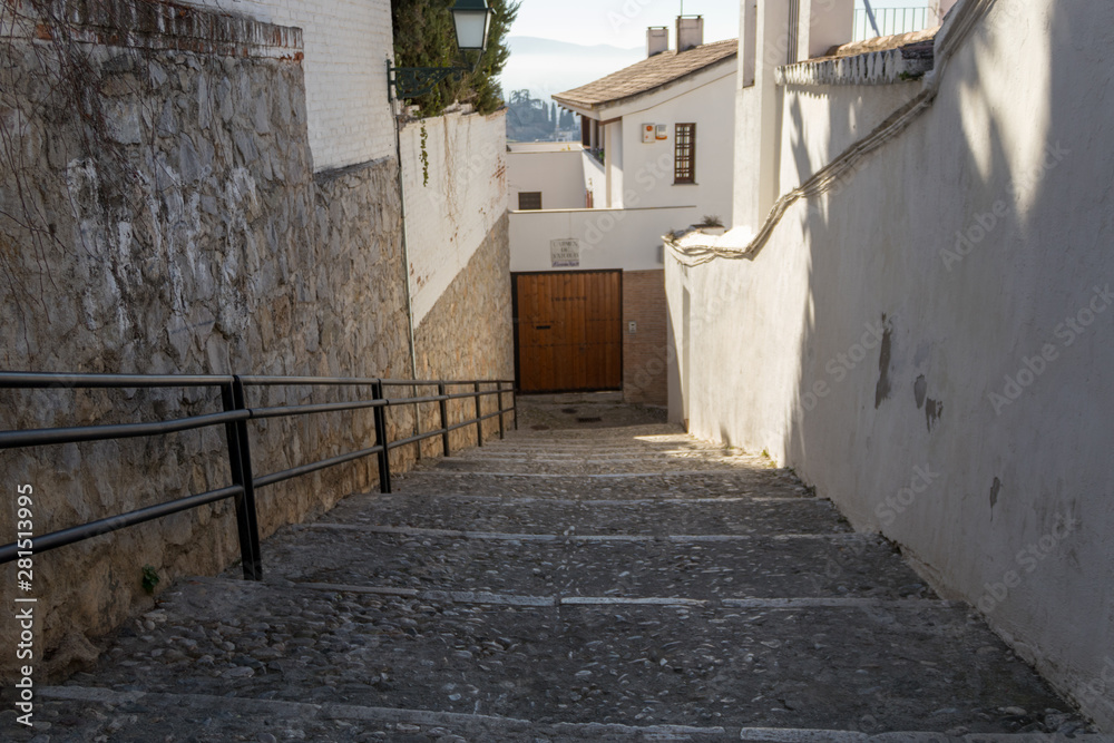 View of an alley