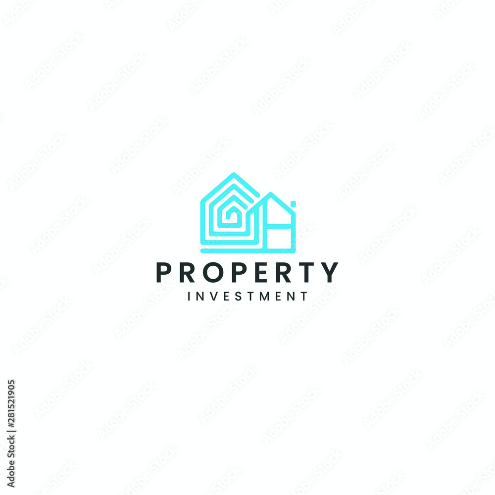 best original logo designs inspiration and concept for home and property investment  by sbnotion