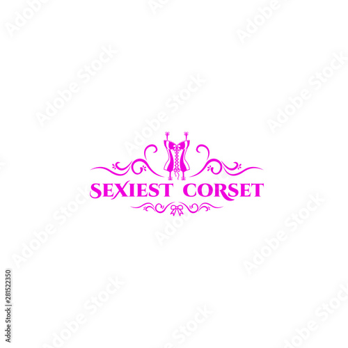 best original logo designs inspiration and concept for women sexiest corset  by sbnotion