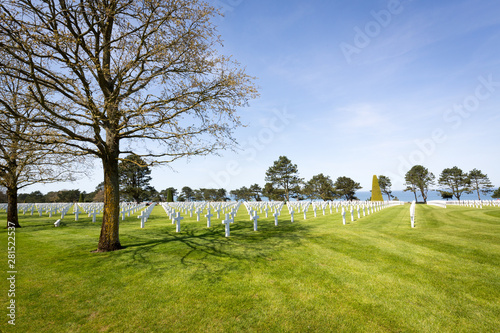 American War Cemetery, Normandy, France, 2018