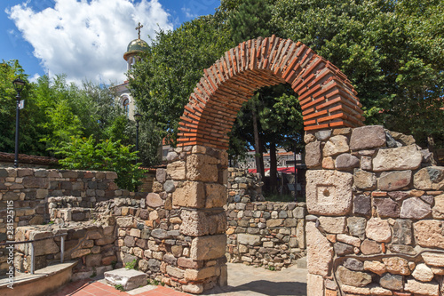 Ruins at town of Sozopol, Bulgaria