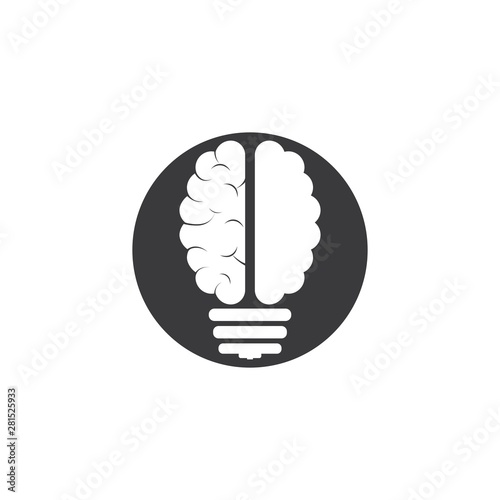 Brain Logo Template 