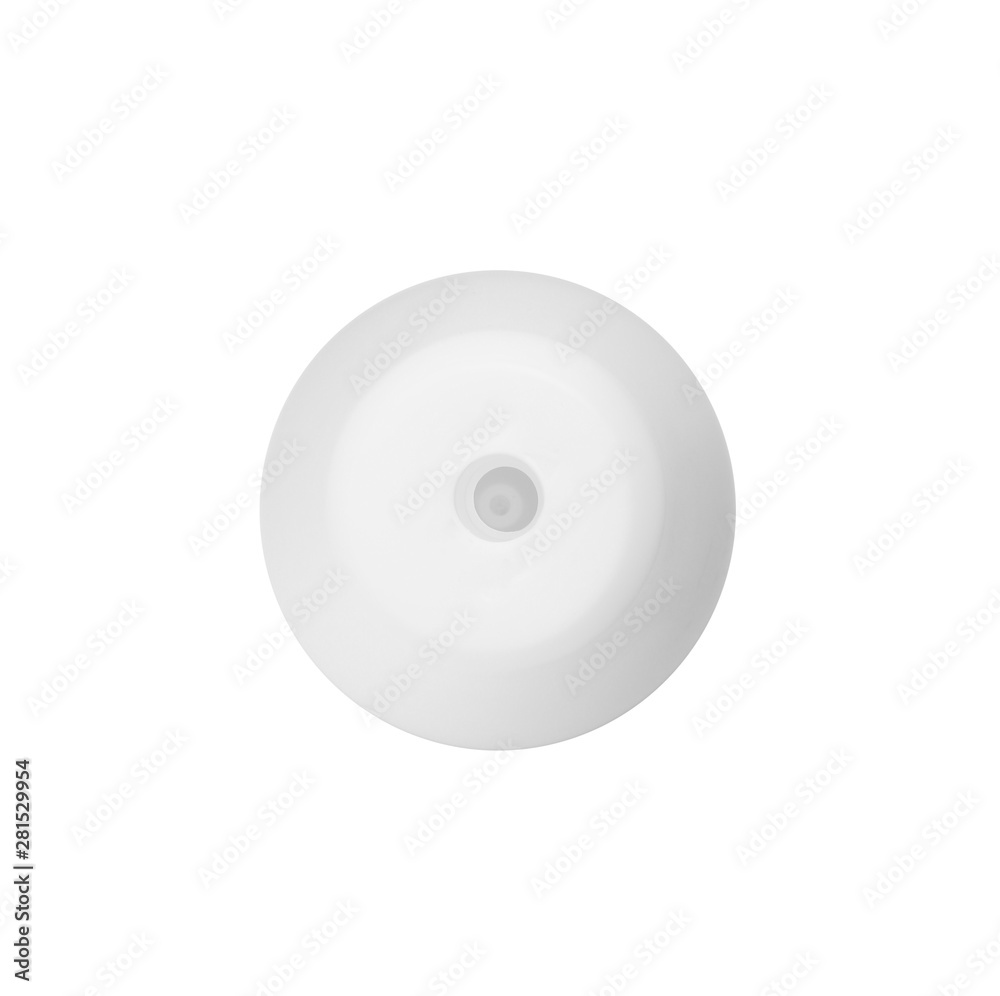 Modern aroma humidifier on white background, top view Modern aroma humidifier on white background, top view