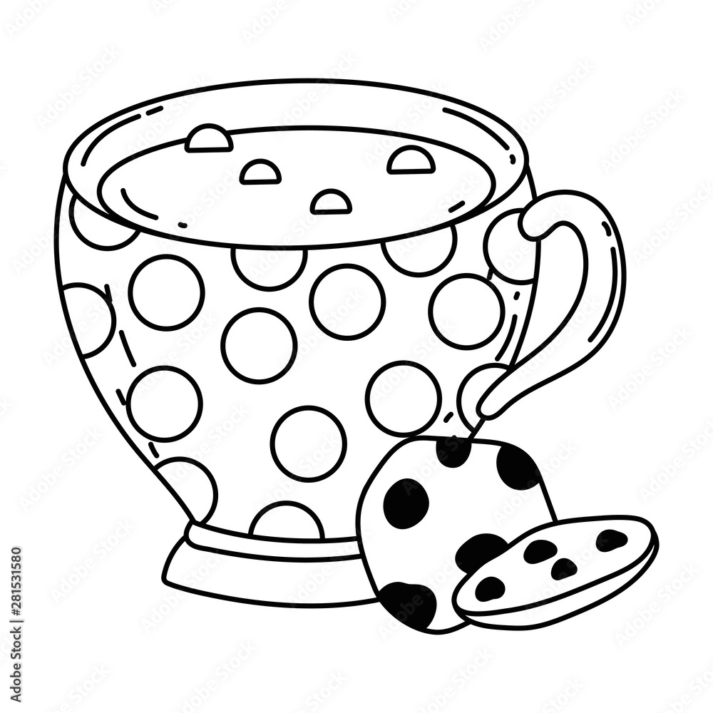 Isolated coffee cup vector design Isolated coffee cup vector design