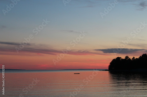 sunset on the lake © nannon