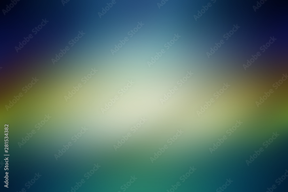 Fototapeta premium Green-blue gradient abstract background. green wallpaper backdrop.