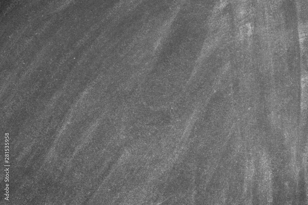 Naklejka premium Chalkboard texture background. blackboard wall backdrop wallpaper, dark tone.