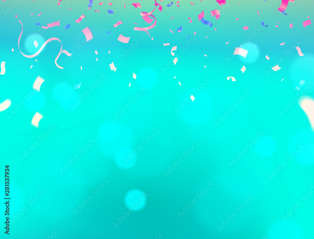 Happy Birthday Greeting Card with balloons on abstract background with light effect Happy Birthday Greeting Card with balloons on abstract background with light effect