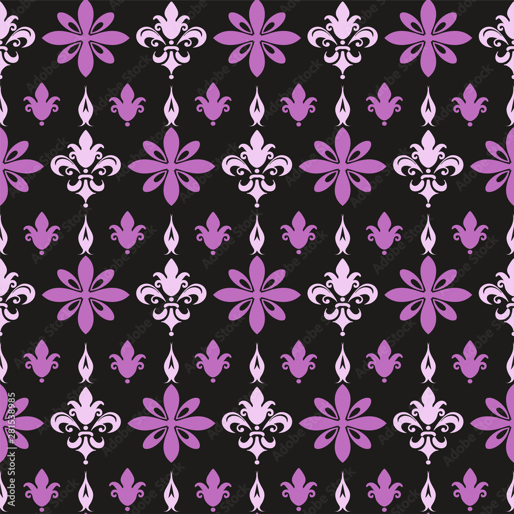 Fototapeta premium seamless floral pattern