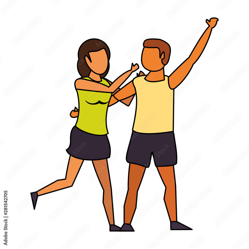 fitness sport exercise lifestyle cartoon fitness sport exercise lifestyle cartoon