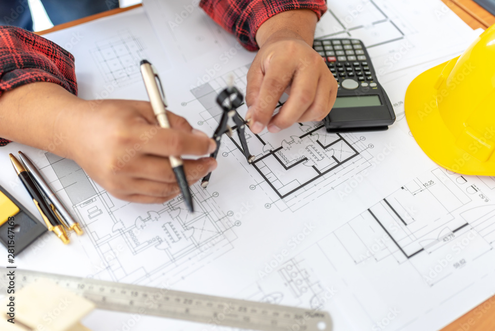 Male engineer working on new ideas Overweight Indian one person. Male engineer working on new ideas Overweight Indian one person.