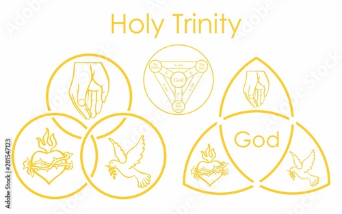 Holy Trinity symbol photo