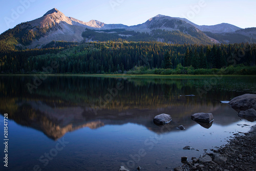 Mountain and Lake reflection