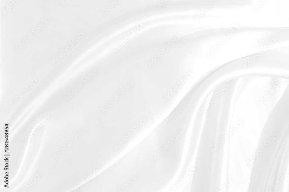 White fabric background abstract with waves. soft focus White fabric background abstract with waves. soft focus