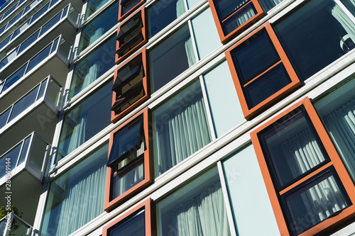 Hotel windows in San Francisco