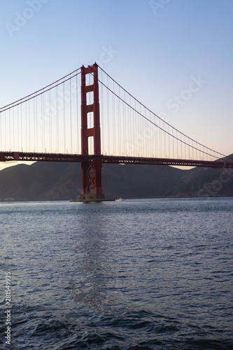 San Francisco  California USA - January 6  2018  Golden Gate Bridge