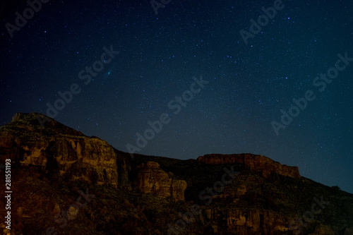 Night sky, Gran Canaria