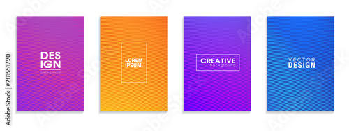 Minimal covers design. Colorful halftone gradients.background modern template design for web. Cool gradients. Future geometric patterns. Eps10