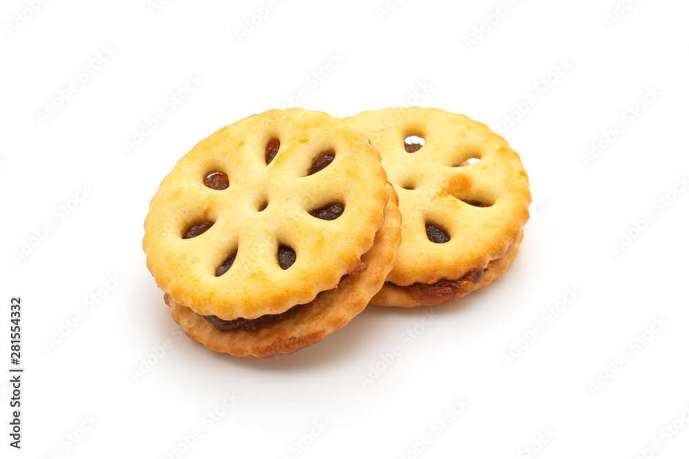 biscuits with pineapple jam
