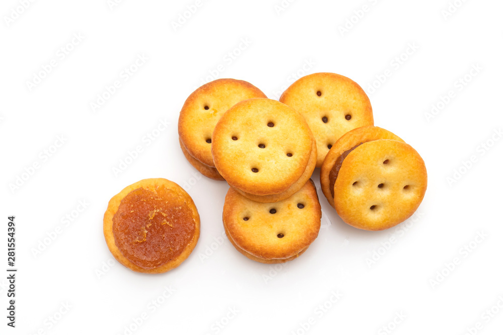 biscuits with pineapple jam