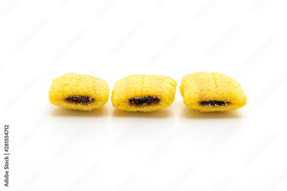 crispy corn snack with chocolate crispy corn snack with chocolate