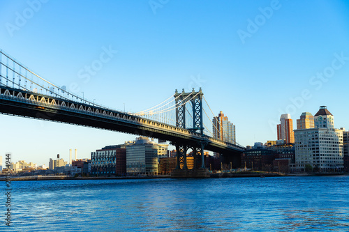 View of the Manhattan Bridge in New York City © Dan