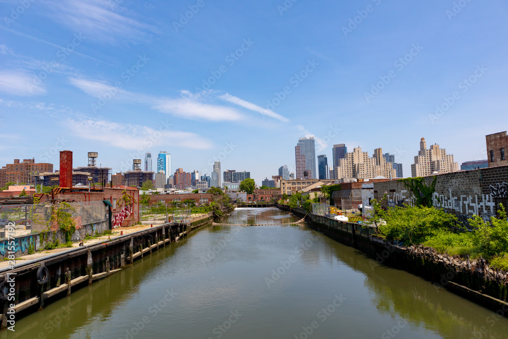 View of Brooklyn and the Gowanus Canal