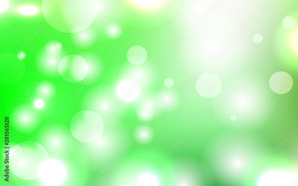Abstract background vector design with fresh green bokeh spring concept. Soft gradient color texture with light effect Abstract background vector design with fresh green bokeh spring concept. Soft gradient color texture with light effect