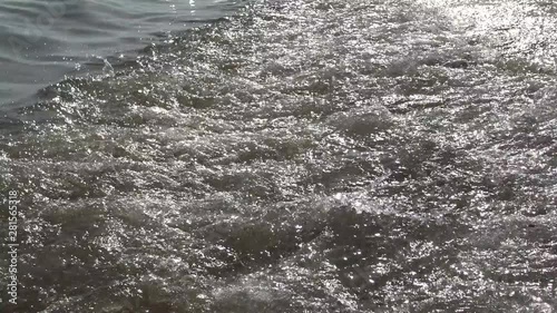 Sea watter calm waves
