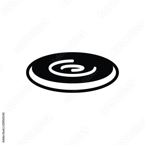 Black solid icon for ultimate 