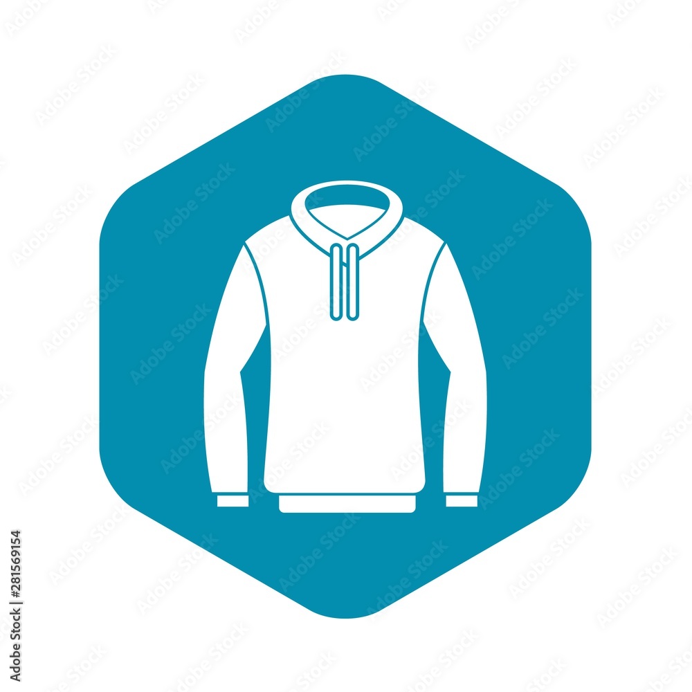 Hoody icon. Simple illustration of hoody vector icon for web Hoody icon. Simple illustration of hoody vector icon for web