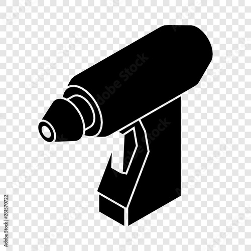 Manual welding torch icon. Simple illustration of manual welding torch vector icon for web